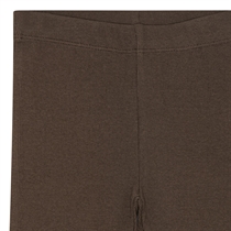 BIRKHOLM Rib Leggings Chokolade Brun